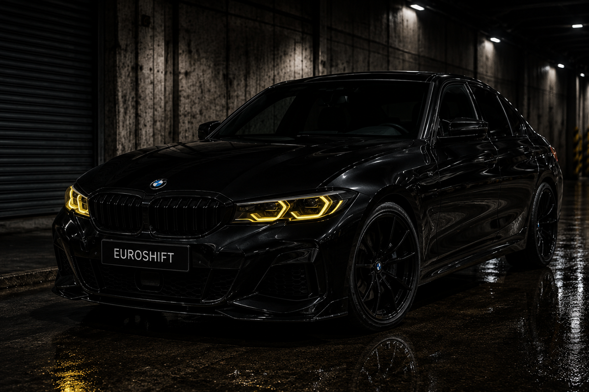 BMW G20 DRL Close-Up – Yellow